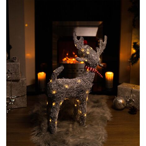 Christmas InLit LED Reindeer Decoration (66cm)