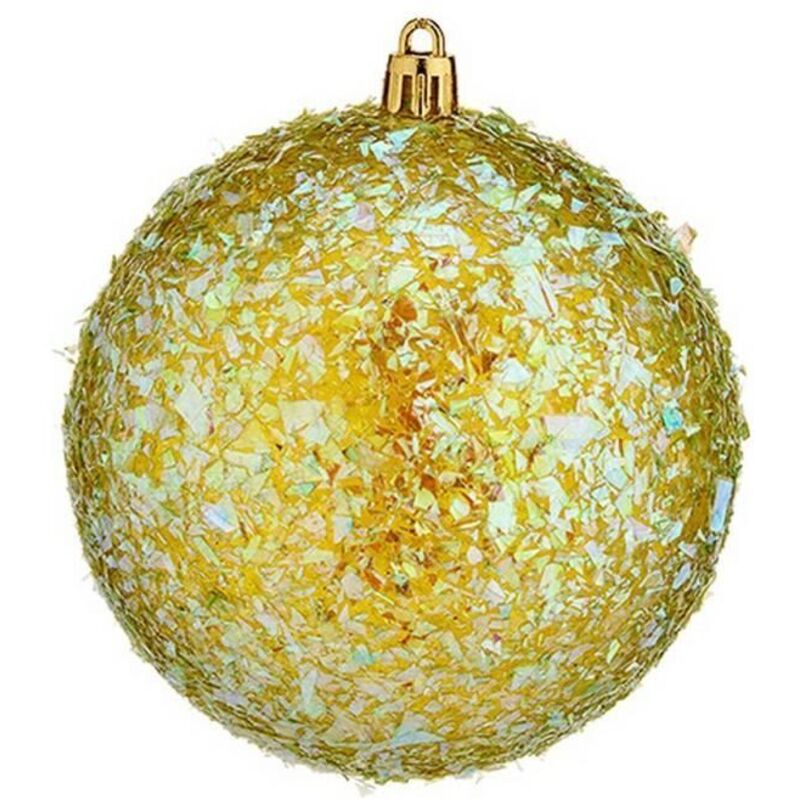 Christmas Ornaments - Green - Diameter 10 cm - Packaging 20 x 10 x 30 cm - Festive Decoration