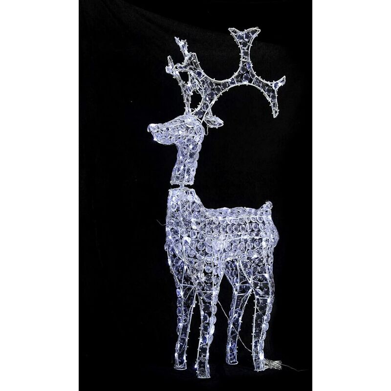 Christmas Standing Reindeer LED Ornament (120cm)