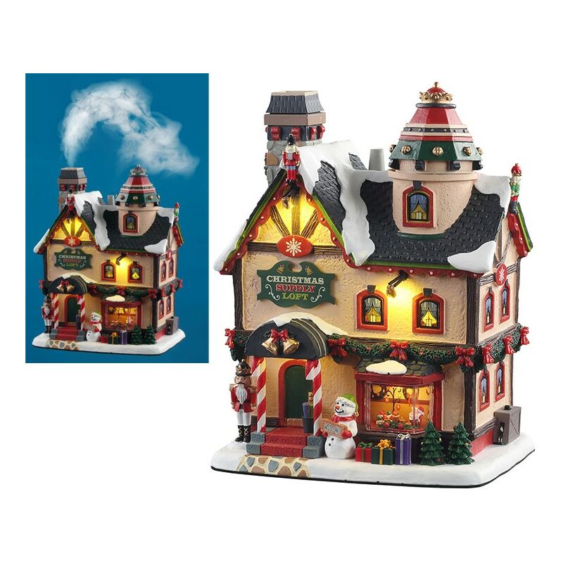 Lemax - Christmas Supply Loft Effetto Fumo con Alimentatore 4.5V Cod. 15741
