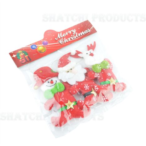 Christmas Tree Hanging Decorations 3 Xmas Decorations 6118 Xmas Stocking Fillers