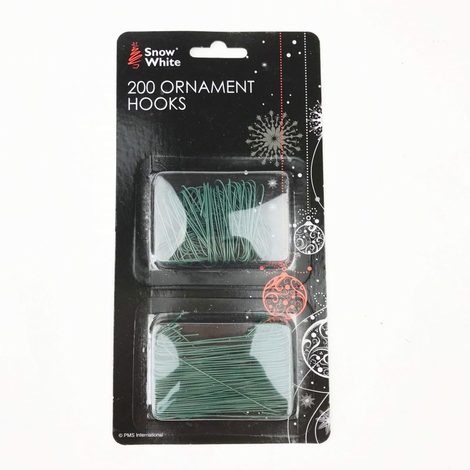 Christmas Tree Hooks Pack of 200