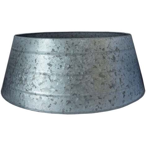 Christmas Tree Skirt - Iron - L67 x W67 x H26 cm - Galvanised