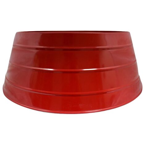 Christmas Tree Skirt - Iron - L67 x W67 x H26 cm - Red