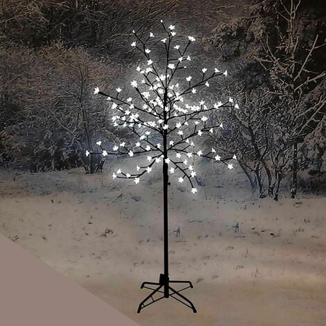 main image of "Christmas White LED Blossom Tree (150cm)"