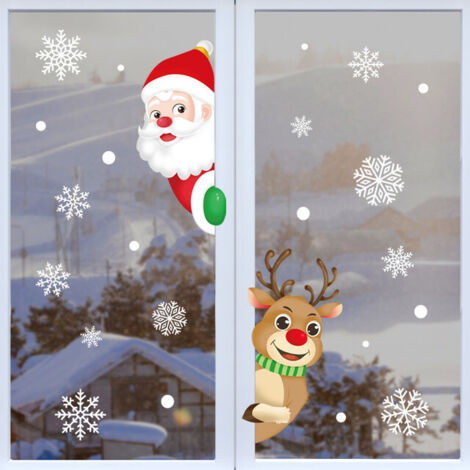 Christmas Window Decorations Window Stickers