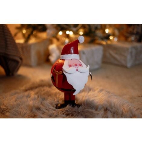 Christmas Wobble Santa Figurine