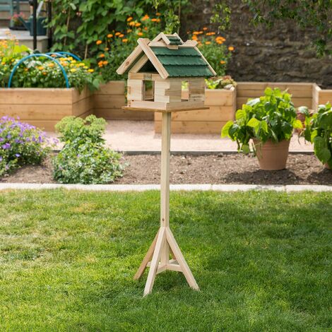 Garden Outdoors Bats Ambassador Wild Birds Wooden Bird Table Garden Outdoors Feeders Kubicolab It