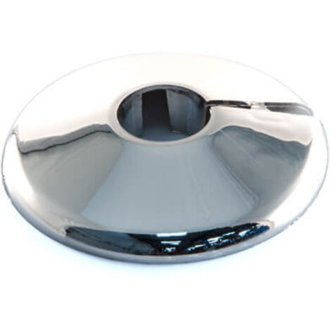CHROM-ABDECKROSETTE FÜR PEX-ROHR 16 MM