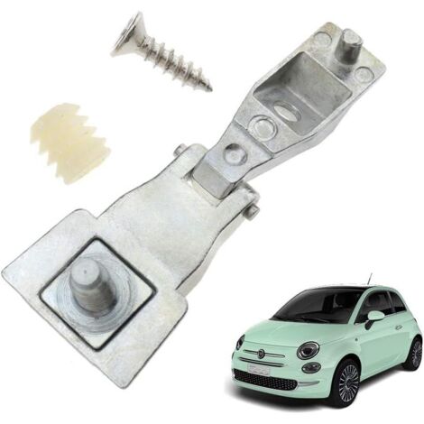 Chrom-Außentür-Scharniergriff-Reparatursatz, OS oder NS, OE: 51964555, passend für Fiat 500 / Abarth 500 / Alfa Romeo 147 / Alfa Romeo GT