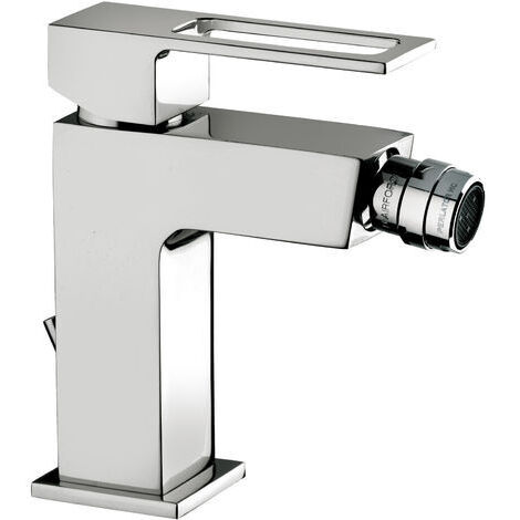 Chrom-Bidetmischer mit automatischem Abfall – Paffoni Effe