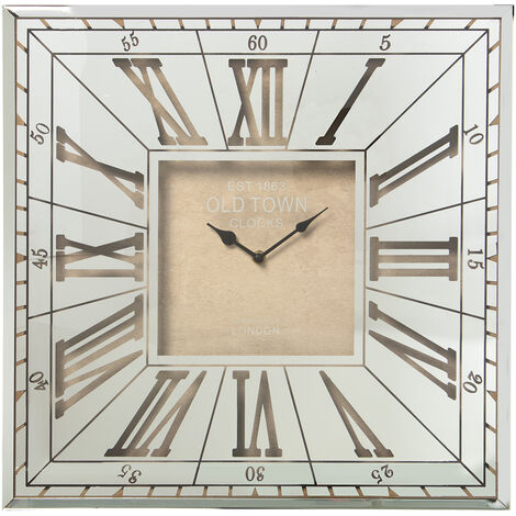 Chrom-/Kristallmetallwanduhr, Akku: 1xaa, 1,5 V (nicht enthalten 49x4x49cmpour alle Stile, um zu Hause eine Note zu verleihen