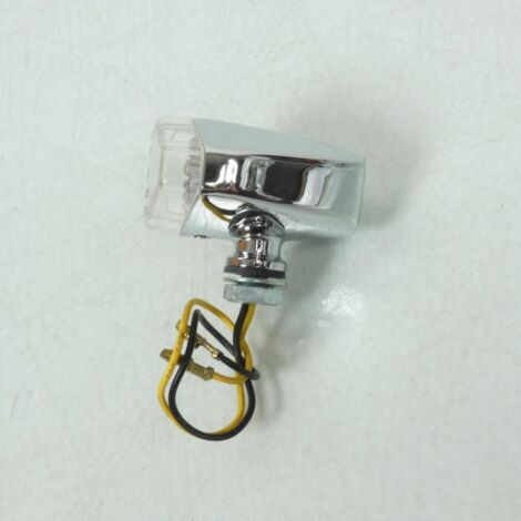 chrom tuning blinker universal led 12v für motorrad roller neu
