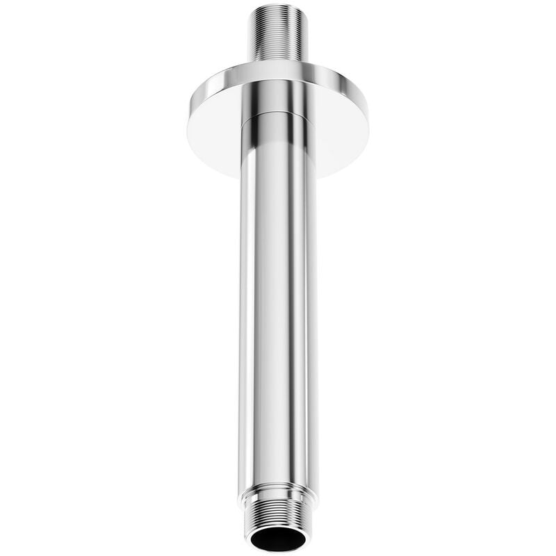 Circo Polished Chrome 150mm Round Vertical Shower Arm - Wholesale Domestic