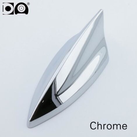 Chrome - Antenne À Aileron De Requin 5d, Spécial, Pour Voiture, Radio Aérienne, Signal Plus Fort, Peinture De