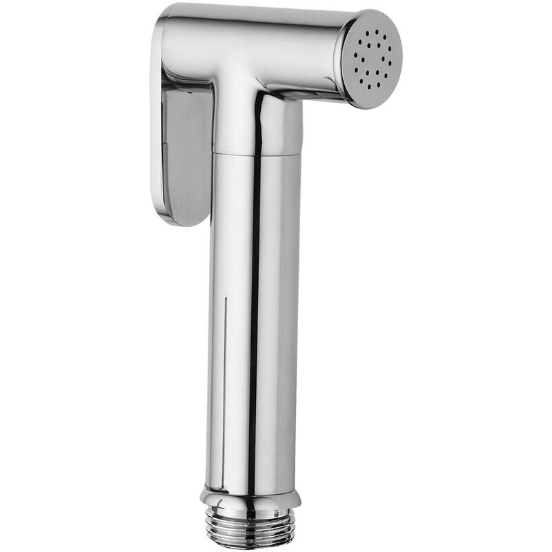 Invena - Chrome Bidet Tap Head Spray Handle In-Wall Bathroom Shower Mixer Replacement