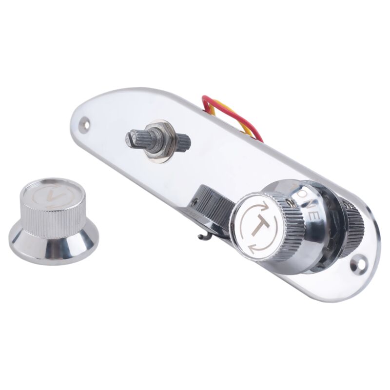 Image of Chrome Control Plate für Echte 51 p Bass Gitarre