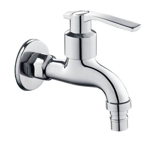Chrome Jardin Eau Robinet Exterieur 1/2" avec Aerateur