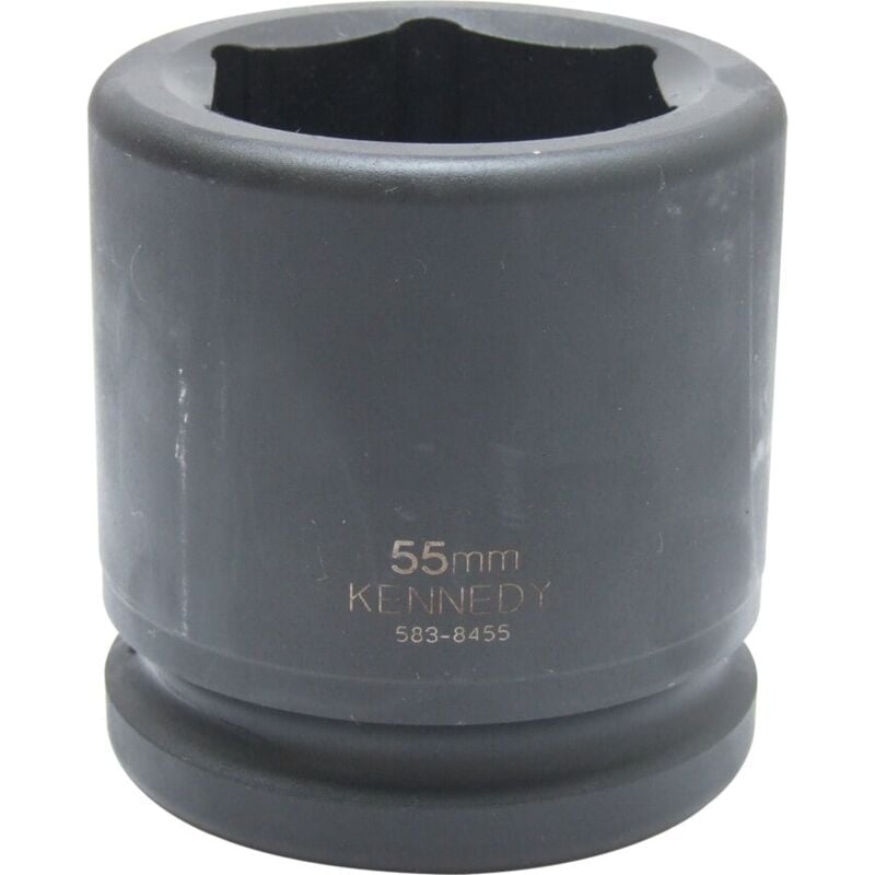 32MM Impact Socket Standard Length 6-Point 1-1/2' Drive - Kennedy