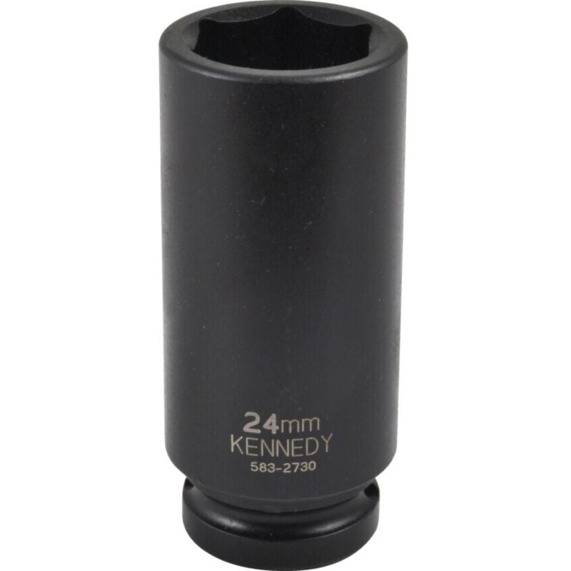 3/8' a/f Deep Impact Socket 1/2' Square Drive - Kennedy