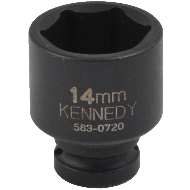 14mm Impact Socket 1/4' Square Drive - Kennedy