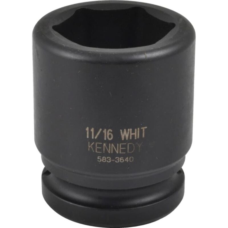 11/16' Whit Impact Socket 3/4' Square Drive - Kennedy