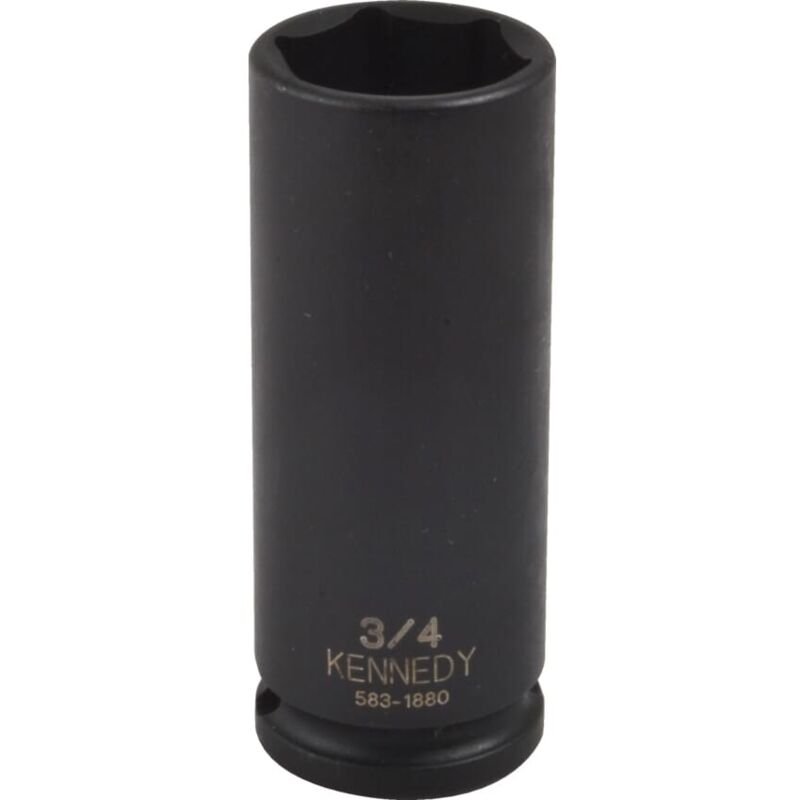 3/4' a/f Deep Impact Socket 3/8' Square Drive - Kennedy