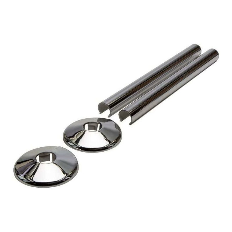 Image of Chrome Pipe Covers Radiators and Towel&hellip;