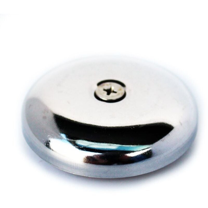 Chrome Pipe Hole Cover Cap 1/2 BSP Thread To Hide Cover Up To 55mm Diameter