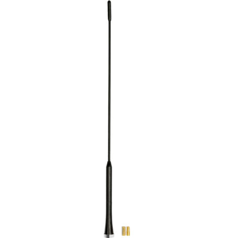 Chrome-Ring, stelo ricambio antenna - 41 cm - Ø 5-6 mm