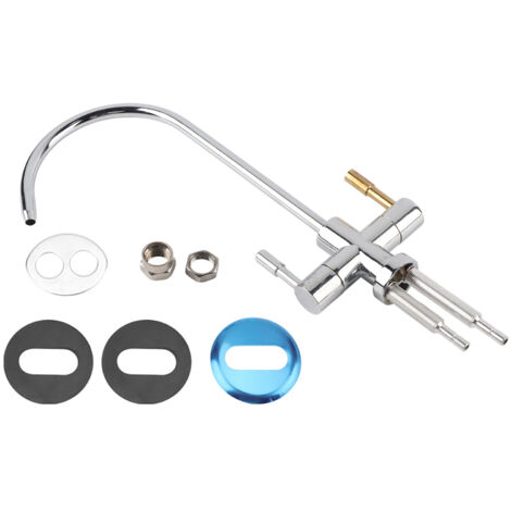 Chrome RO Umkehrosmose-Wasserfilter-Wasserhahn mit doppelter 1/4"-Bohrung
