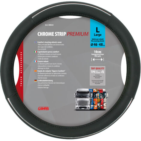Chrome Strip, Coprivolante In Skeentex - L - D.46/48 Cm