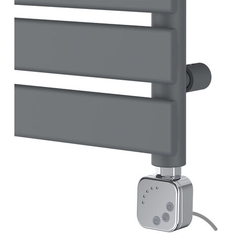 Chrome Thermostatic Heating Element with Timer LED Display 1000W