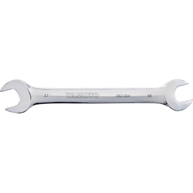 Yamoto 12 x 13mm Chrome Vanadium Open Ended Spanners