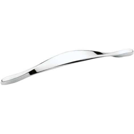 Chromgriff für Lemos y1513160-Möbel, Chrom-Finish, 160 mm Lochabstand