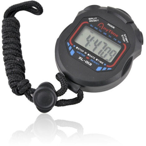 Chronomètre Digital Course à Pied Sport Gym Horloge Piste Vélo Cyclisme Moto Corps