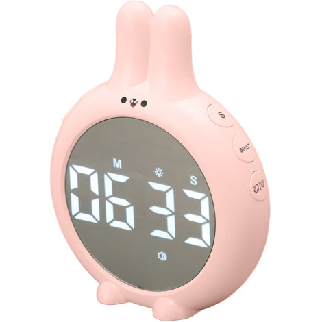 Chronomètre Numérique Mignon Multifonction Haute Précision Magnétique pour Enfants Cuisine Devoirs