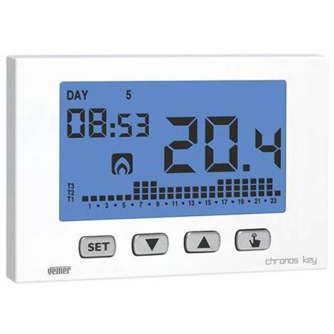 Chronos key thermostat programmable hebdomadaire