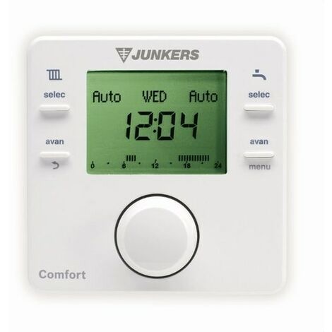 Chronothermostat modulant 2 fils CR80 RF - JUNKERS
