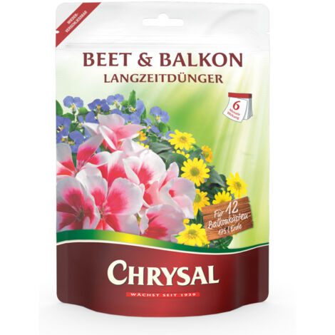 Chrysal Beet und Balkon Langzeitdünger - 700 g Standbeutel