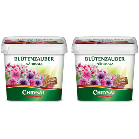Chrysal Blütenzauber Nährsalz 2x 1 kg