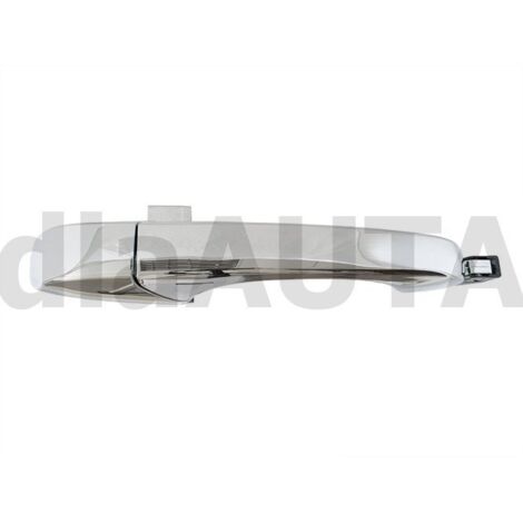 Chrysler Voyager 2008- manija exterior de la puerta delantera derecha CROMADA