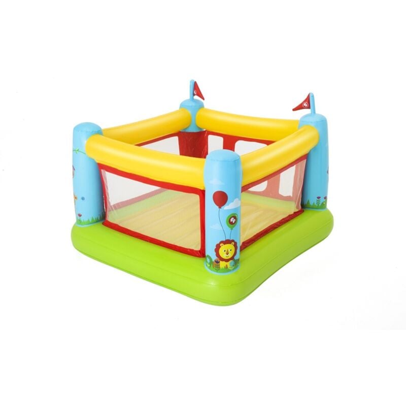 Bestway - gonflable pour enfants château fisher price 175x173x135 cm -93553