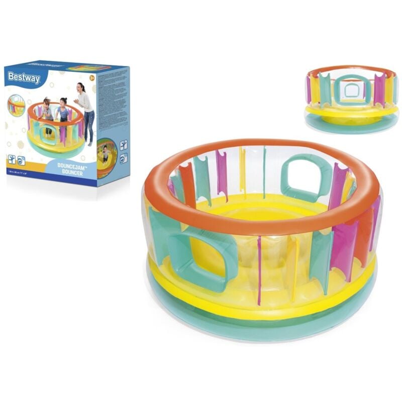 Trampoline gonflable pour enfants 180 x 86 cm Bestway 52262