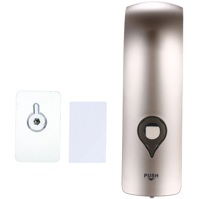 

300ml, Dispensador de jabon manual,Dorado champagne, - Chuangdian