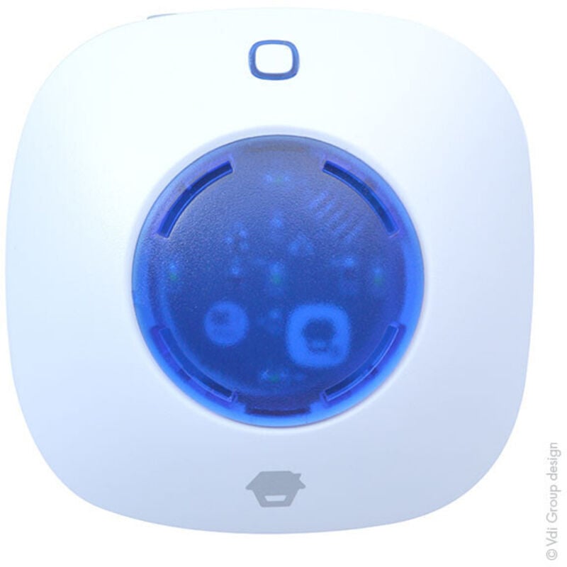 Chuango - Sirène bleue stroboscopique (réf: WS-105)