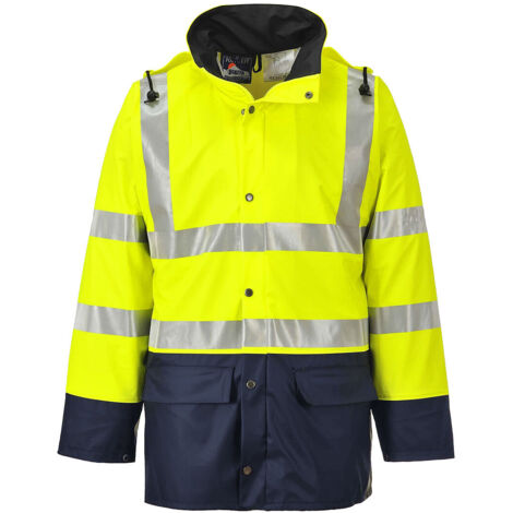 Chubasquero de alta visibilidad Sealtex Ultra Contrast Rain  Amarillo/Marino L