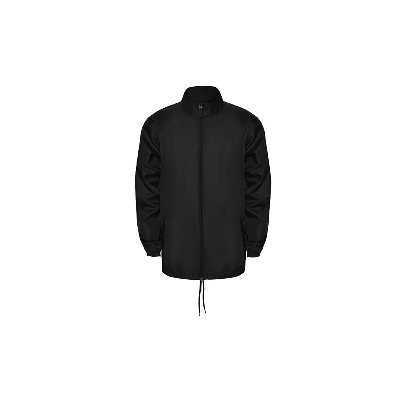 

Roly - Chubasquero de cuello alto con cremallera completa ISLAND CB5200 | Negro - XL