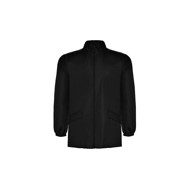 

Roly - Chubasquero de cuello alto con cremallera ESCOCIA CB5074 | Negro - M