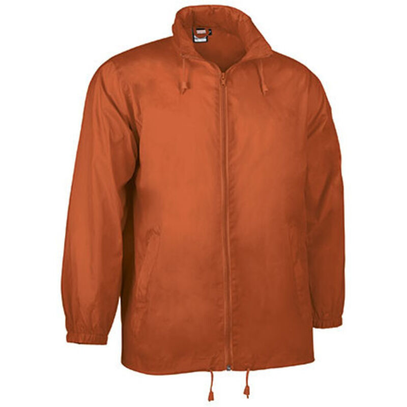 Chubasquero ligero y compacto VALENTO Rain XL Naranja fiesta
